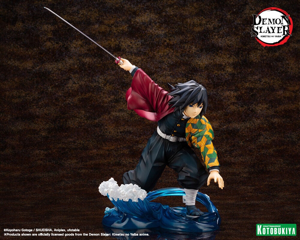 demon-slayer-kimetsu-no-yaiba-giyu-tomioka-18-scale-artfx-j-figure-rerun image number 8