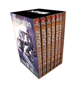 Attack on Titan: The Final Season Part 1 Manga Box Set