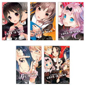 Kaguya-Sama Love Is War Manga (6-10) Bundle