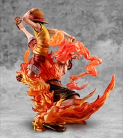One Piece - Luffy & Ace Portrait.Of.Pirates NEO-MAXIMUM Figure Set (Bond Between Brothers 20th LIMITED Ver.) image number 3