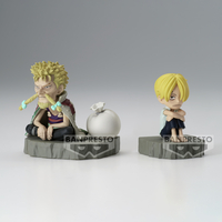One Piece - Sanji & Zeff World Collectible Figure Log Stories Figure Set image number 1