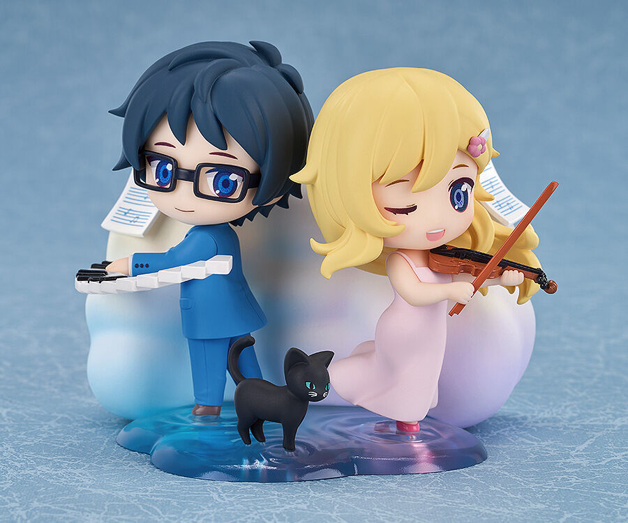 your-lie-in-april-kaori-miyazono-kousei-arima-qset-chibi-figure-set image number 2