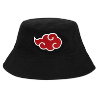 Naruto Shippuden - Hidden Leaf & Cloud Reversible Bucket Hat image number 0