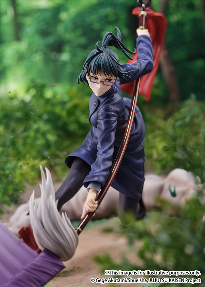 JUJUTSU KAISEN - Figurine Maki Zen'in &agrave; l'&eacute;chelle 1/7 (Shibuya Scramble Ver.) image number 15