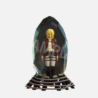 Attack on Titan - Annie Leonhart 3D Crystal Figure image number 0