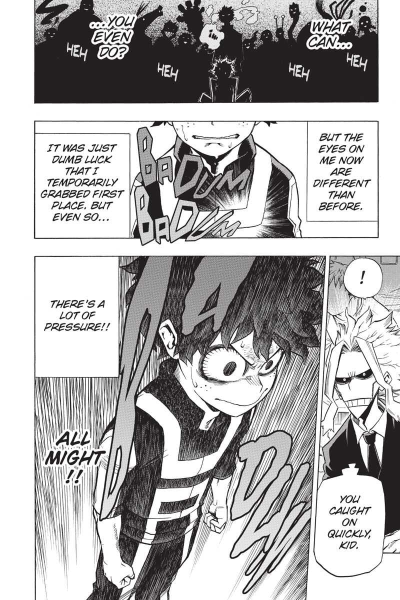 My Hero Academia Manga Volume 4 image number 5