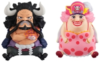 One-Piece-statuette-PVC-Look-Up-Kaido-the-Beast-&-Big-Mom-11-cm-(with-Gourd-&-Semla) image number 0