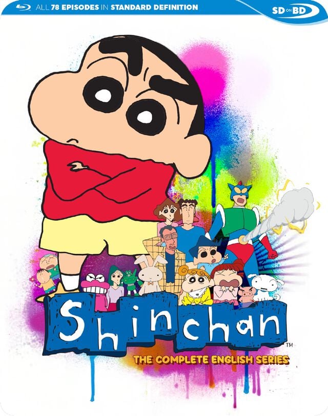 Shin Chan - The Complete English Series - Blu-ray