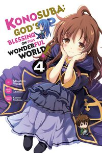 Konosuba God's Blessing on This Wonderful World Manga Volume 4