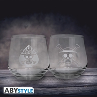 one-piece-2-glass-set-luffy-ace image number 1