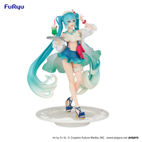 Hatsune Miku - Hatsune Miku Prize Figure (SweetSweets Series Melon Soda Float Ver.) image number 3