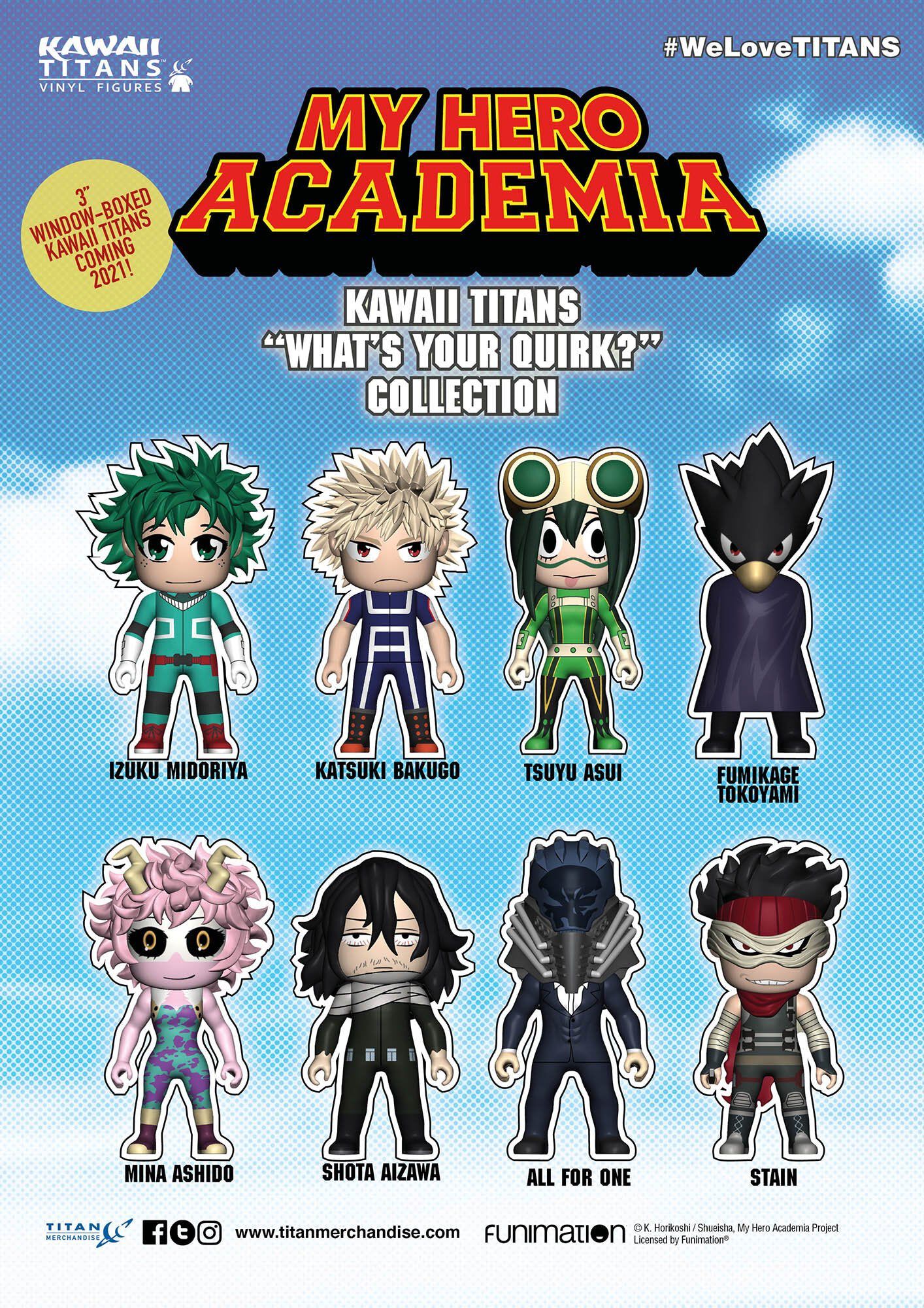 My Hero Academia - 3 Kawaii Blind Box Figure (Wave 2)