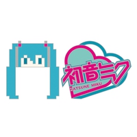 Hatsune Miku - Pixel Miku Heart Enamel Pin Set image number 0