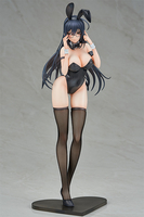 Black Bunny Aoi and White Bunny Natsume Original Character Figure Set image number 2