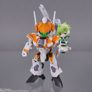 Macross Delta - Reina Prowler & VF-31E Siegfried Tiny Session Action Figure (Chuck Mustang Use Ver.)