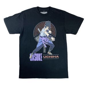 Naruto Shippuden - Sasuke Uchiha Clan Symbol T-Shirt - Crunchyroll Exclusive!