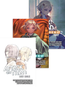Attack on Titan Girl Power Novel Bundle