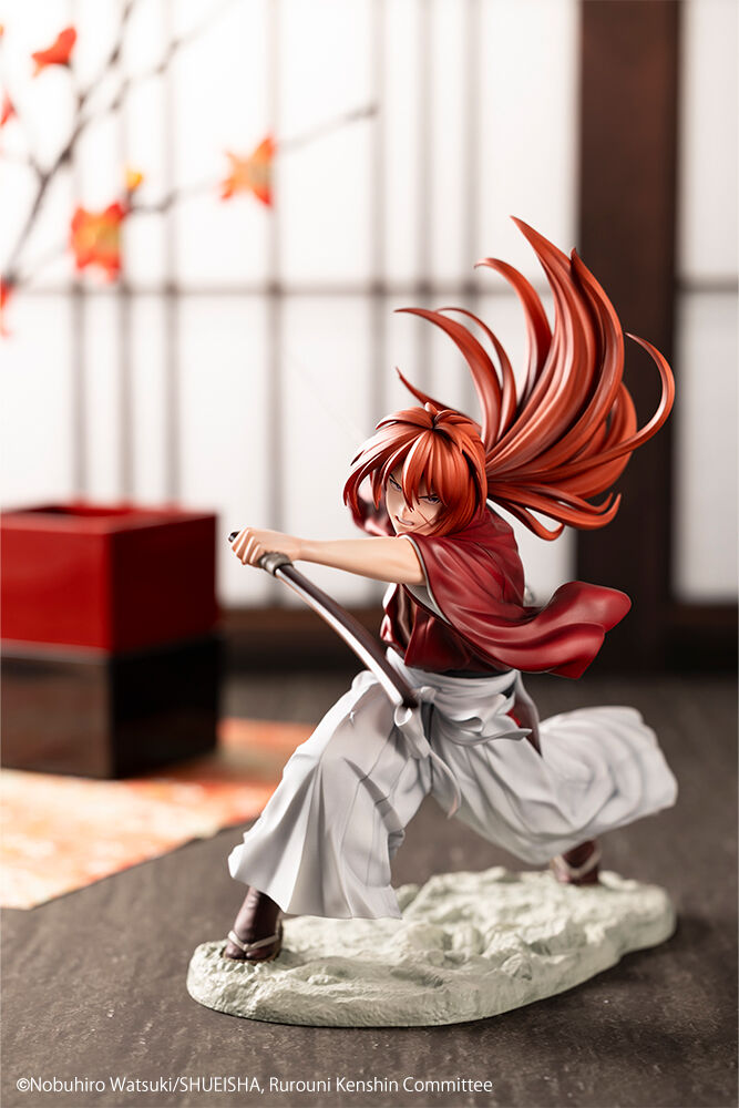 rurouni-kenshin-kenshin-himura-artfx-j-1-8-scale-figure image number 1