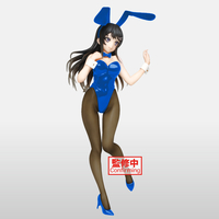 Rascal Does Not Dream of Bunny Girl Senpai - Mai Sakurajima Coreful Figure (Blue Bunny Ver.) image number 4