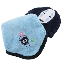 spirited-away-no-face-embroidered-micro-loop-towel image number 1