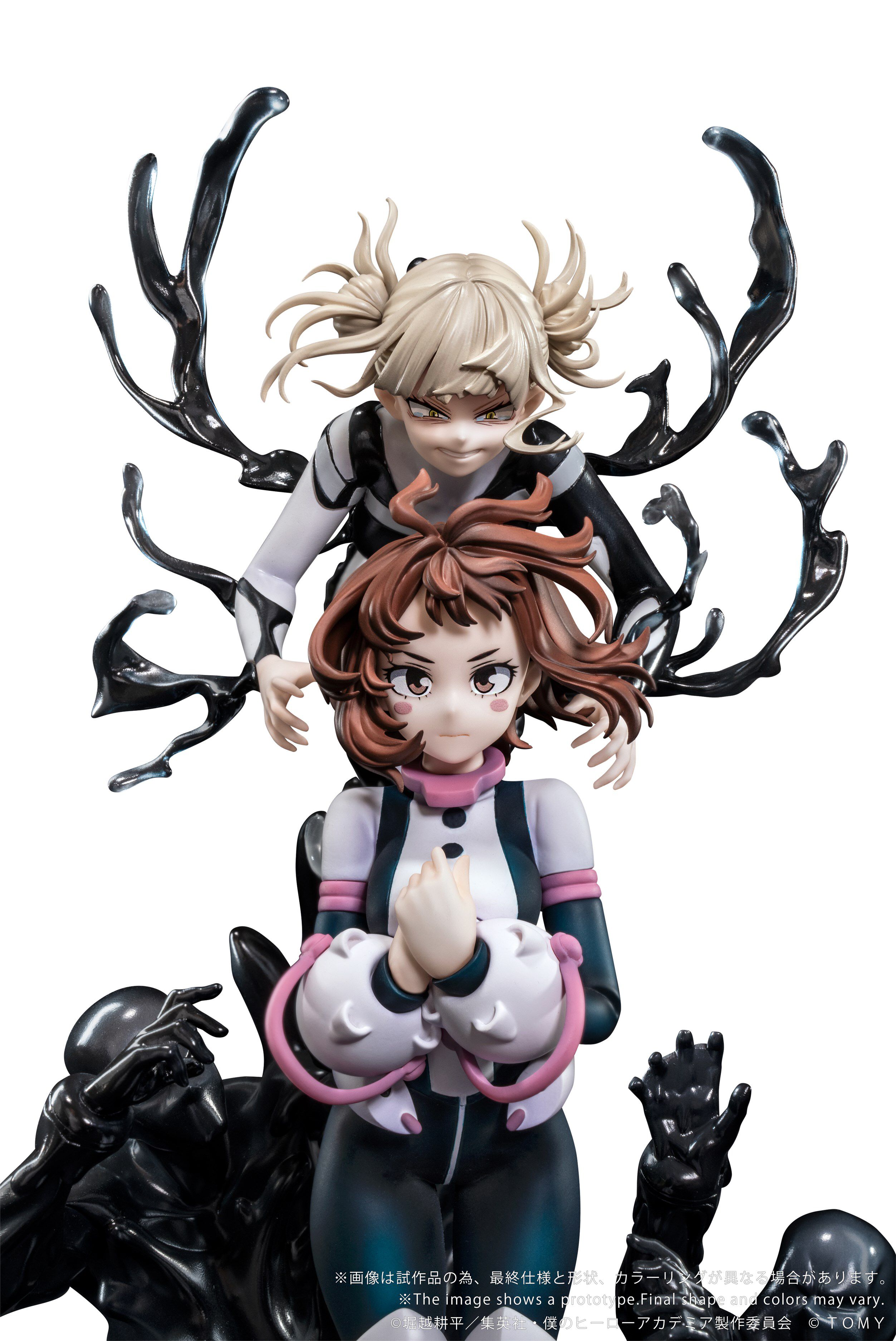 my-hero-academia-himiko-toga-ochaco-uraraka-110-scale-anobamen-figure-set-shojo-no-ego-ver image number 1