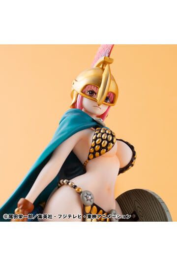 OnePiece-statuette-PVC-P-O-P-Gladiator-Rebecca-Sailing-Again-Super-Limited-Reprint-Ver-2-cm image number 1