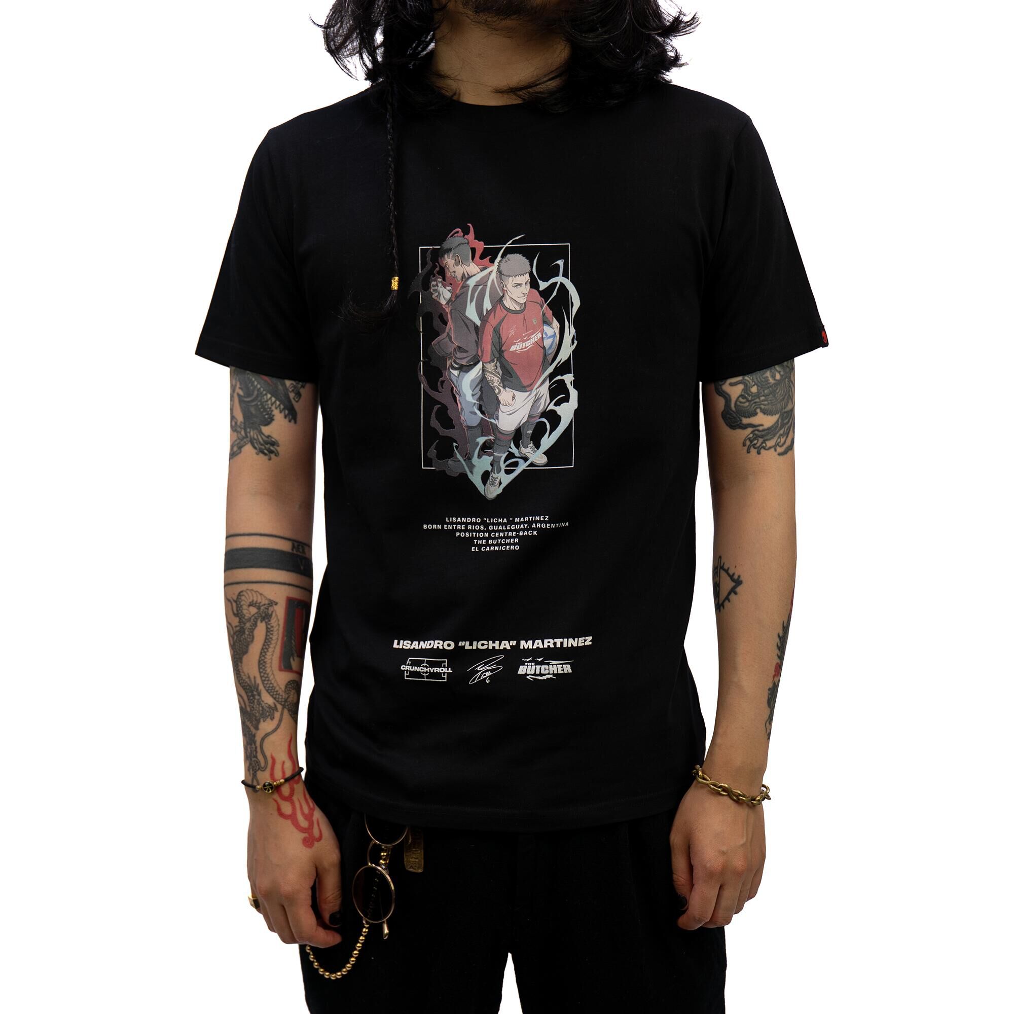 Crunchyroll x Lisandro Martinez - The Butcher T-shirt - Crunchyroll Exclusive image number 4