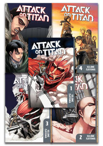 Attack on Titan Manga (1-5) Bundle