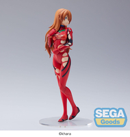 Evangelion 3.0+1.0 Thrice Upon a Time - Asuka Shikinami Langley SPM Prize Figure (Ripped Plugsuit Ver.) image number 2