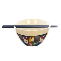 My Hero Academia - MHA x Sanrio Ramen Bowl With Chopsticks image number 0