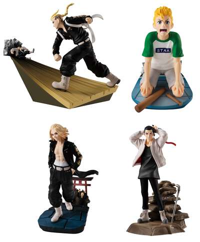 Tokyo Revengers - Tokyo Revengers PETITRAMA Figure Set (Volume 1)