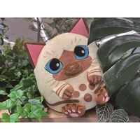 Palico Monster Hunter Fluffy Eggshaped Plush image number 1