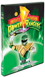 Mighty Morphin Power Rangers Green With Evil DVD