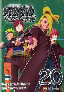Naruto Shippuden - Set 20 Uncut - DVD