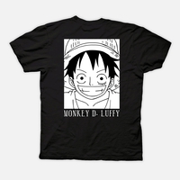 One Piece - Monkey D. Luffy Portrait T-Shirt - Crunchyroll Exclusive! image number 1