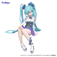Hatsune Miku Flower Fairy Morning Glory Ver Noodle Stopper Vocaloid Figure image number 1