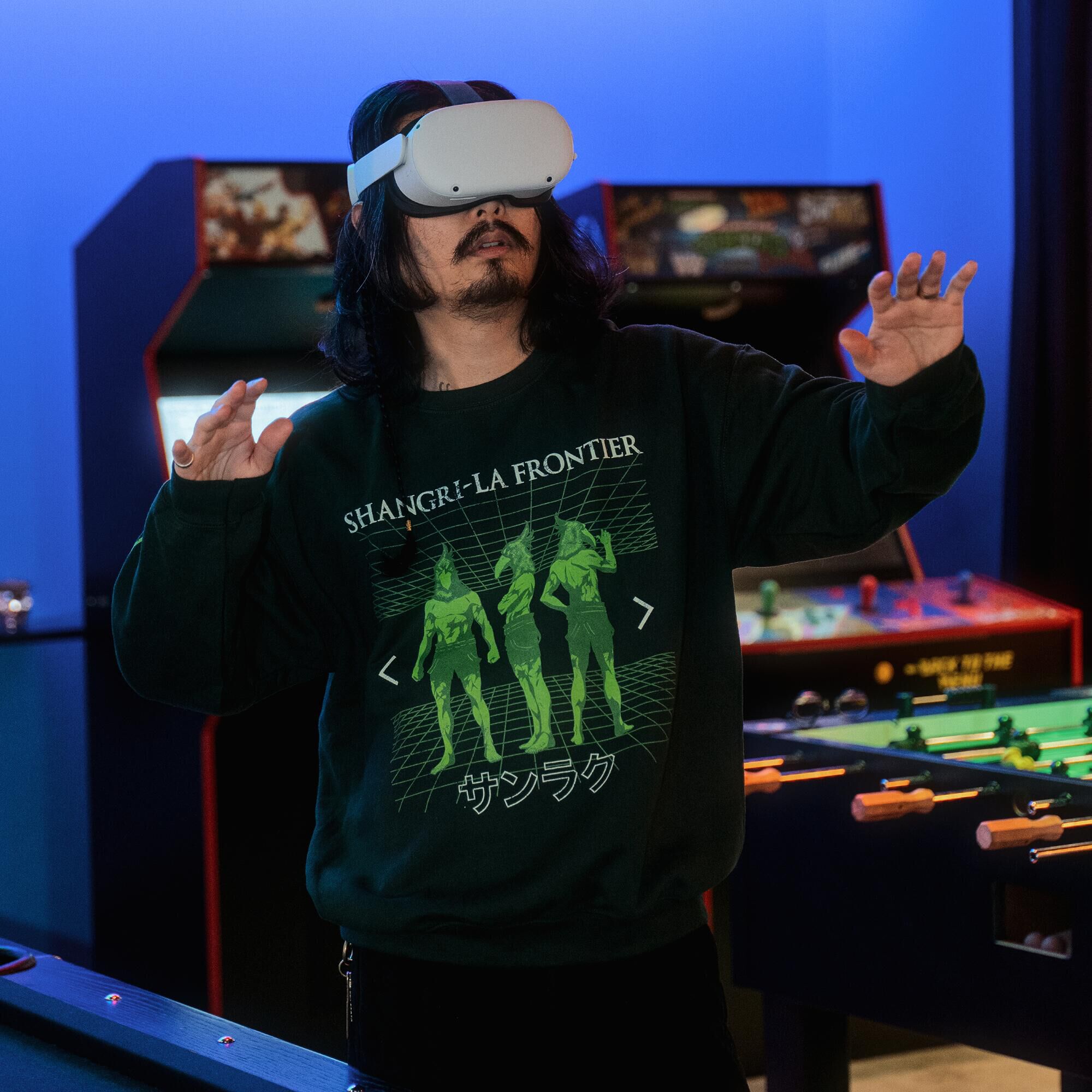 Shangri-La Frontier - Sunraku Avatar Selection Sweatshirt - Crunchyroll Exclusive image number 5