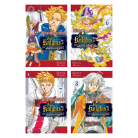 the-seven-deadly-sins-four-knights-of-the-apocalypse-manga-5-9-bundle image number 0