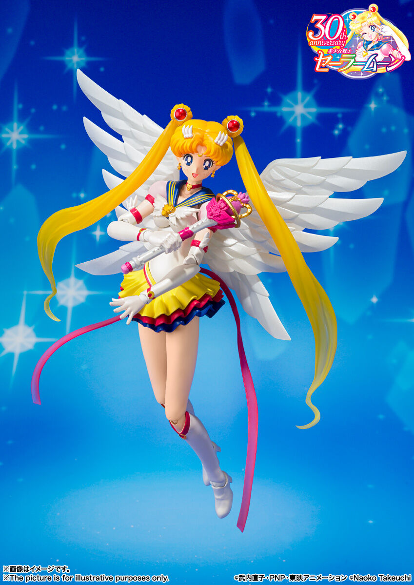 Pretty Guardian Sailor Moon Sailor Stars - Sailor Moon SH Figuarts Figure (Eternal Form Ver.)