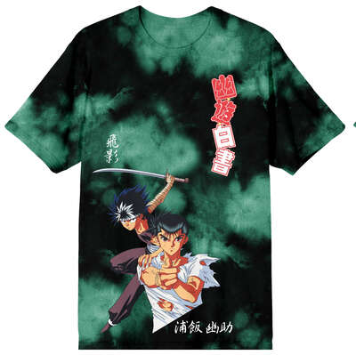 Yu Yu Hakusho - Hiei Yusuke Kanji Dye T-shirt - Crunchyroll Exclusive