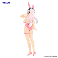 Super Sonico - Super Sonico BiCute Bunnies Figure (Pink Rabbit Ver.) image number 7
