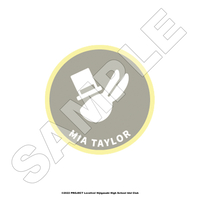 Mia Taylor Love Live! Nijigasaki High School Idol Club Icon Patch image number 0