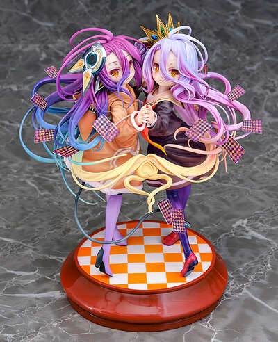 No Game No Life Zero - Shiro & Schwi 1/7 Scale Figure Set