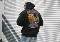 My Hero Academia x Hyperfly x NBA - Los Angeles Lakers All Might Hoodie image number 7