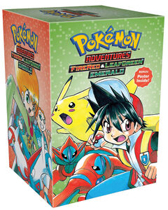Pokemon Adventures Manga Box Set 4