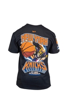 My Hero Academia x Hyperfly x NBA - New York Knicks All Might T-Shirt image number 3