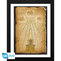 Egyptian Tablet Yu-Gi-Oh! Framed Print image number 0