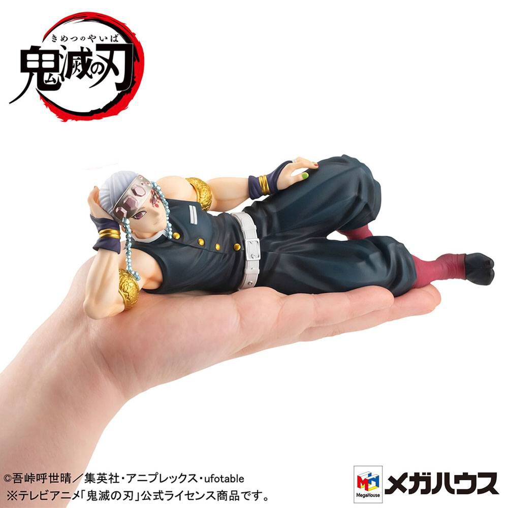 Demon-Slayer-Kimetsu-no-Yaiba-statuette-PVC-GEM-Uzui-san-Palm-Size-Edition-Deluxe-19-cm image number 10