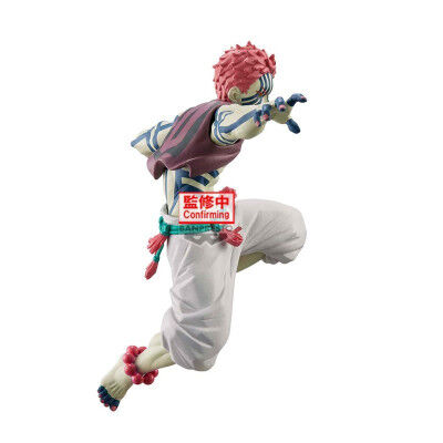 banpresto-demon-slayer-kimetsu-no-yaiba-vibration-stars-limited-akaza-13cm-w128-figurine-preco-octobre-2025 image number 2