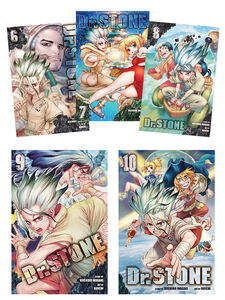 Dr. STONE Manga (6-10) Bundle